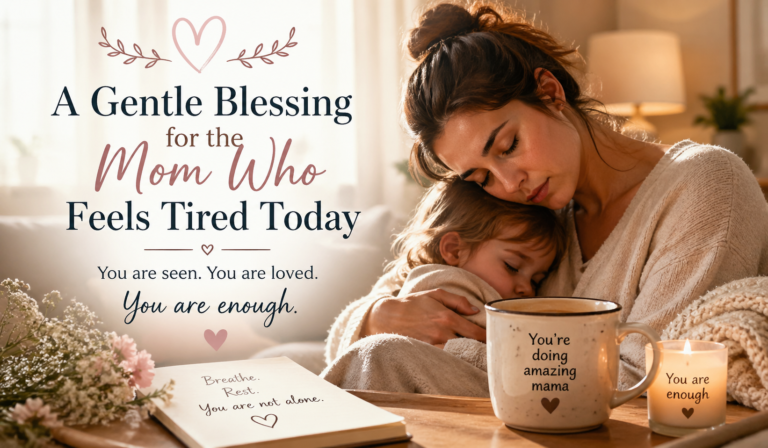 Blessing for the Mom Who Feels Tired Today