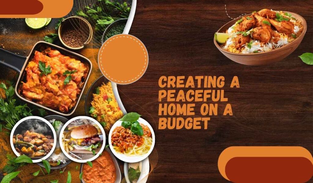 Creating a Peaceful Home on a Budget