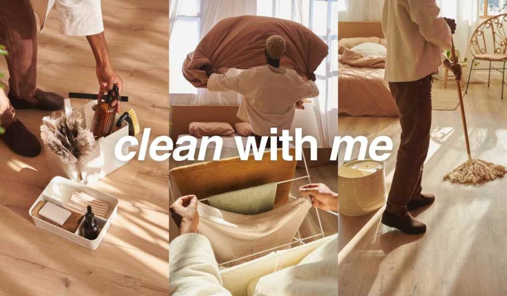 get up early and clean your home