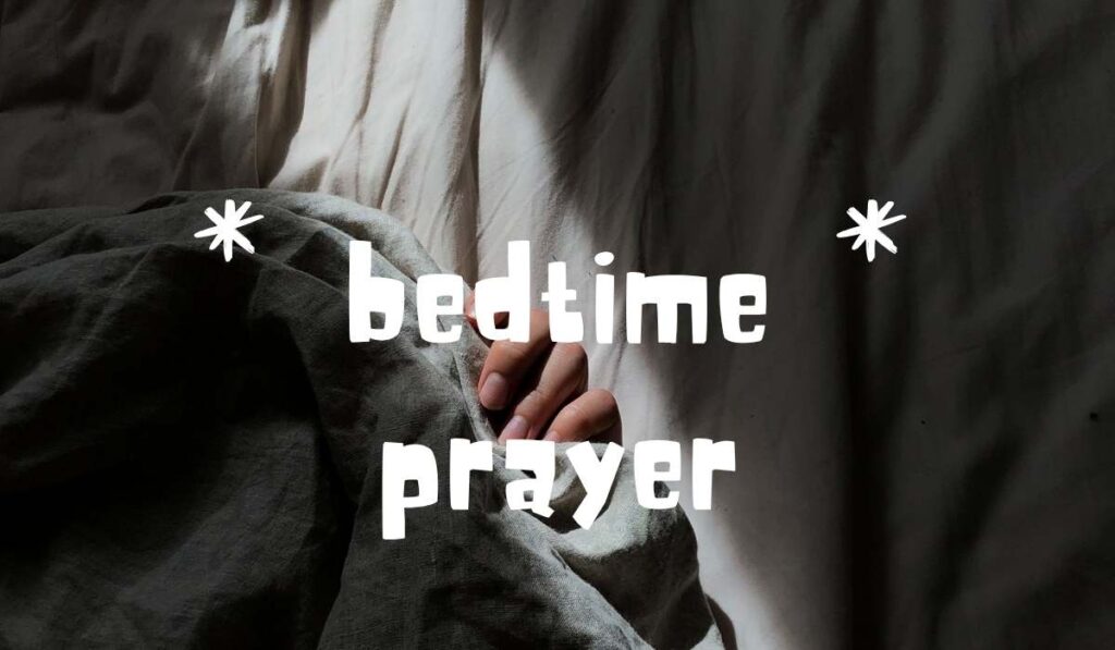 bedtime prayer