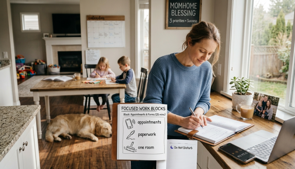 Focused work blocks provide a more flexible solution.