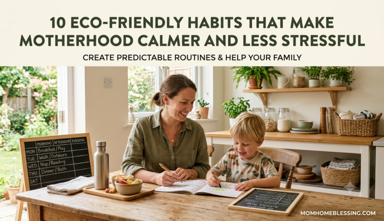 Eco-Friendly Habits That Make Motherhood